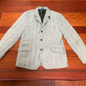 J. Ferrar slim fit polyester sport coat